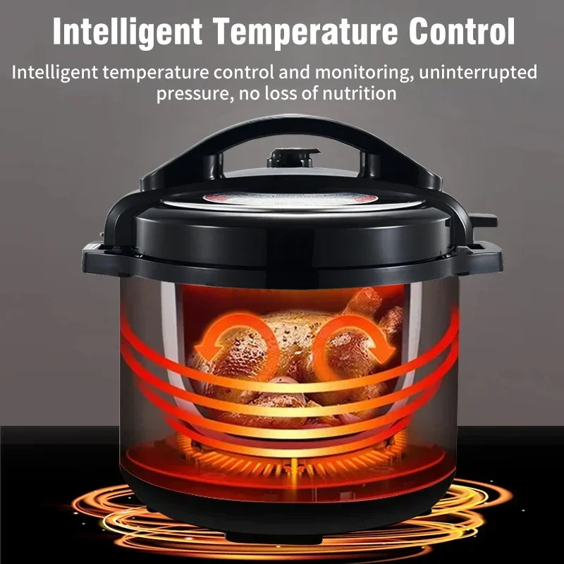 FirmHome Store5L Electric Pressure Cooker Stainless Steel Smart Multicooker For Kitchen Slow Cooker Rice Cooker Steam Pot Food W