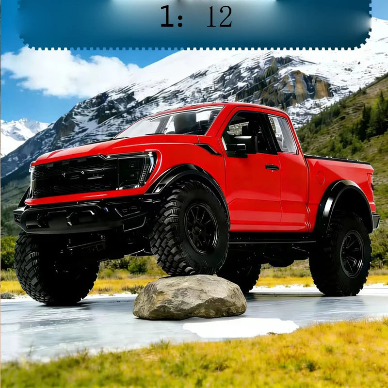 F150 2.4G 1/12 Simulation Truck Remote Control Climbing Car Model Off-Road Vehicle Model CAR Toy for Kids Boy Gift RC Adult Fun