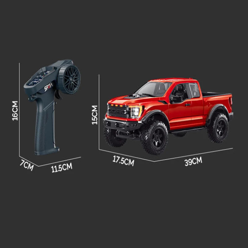 F150 2.4G 1/12 Simulation Truck Remote Control Climbing Car Model Off-Road Vehicle Model CAR Toy for Kids Boy Gift RC Adult Fun