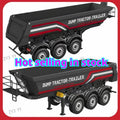 20261/18 Huina 1509 Rc Semi Dump Trailer Electric Lifting For Rc Tractor Truck 1501 Tail Light Support Leg No Sound System Model