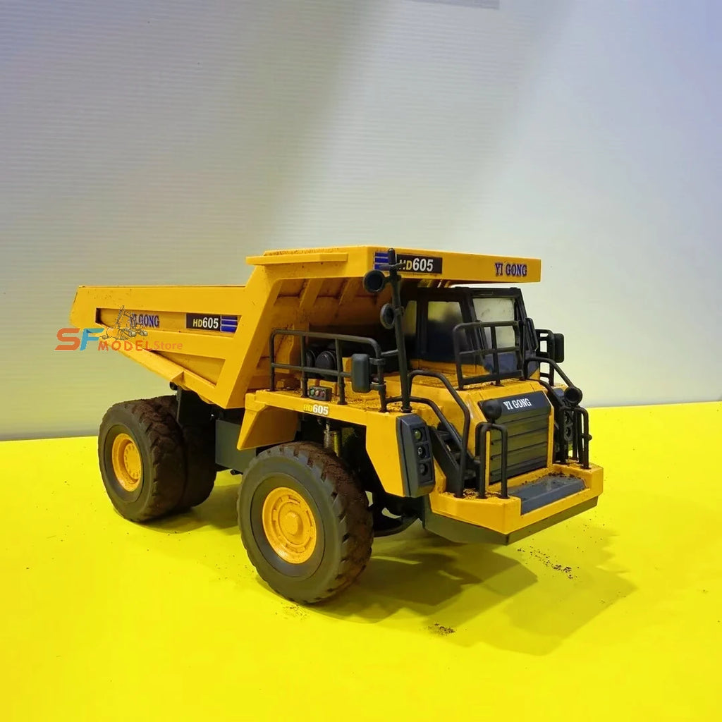 Yi Gong 1/50 RC Loader Excavator Mining Truck Sand Screener Road Roller Model Mini Engineering Vehicle Toys Hobbies 2026 New