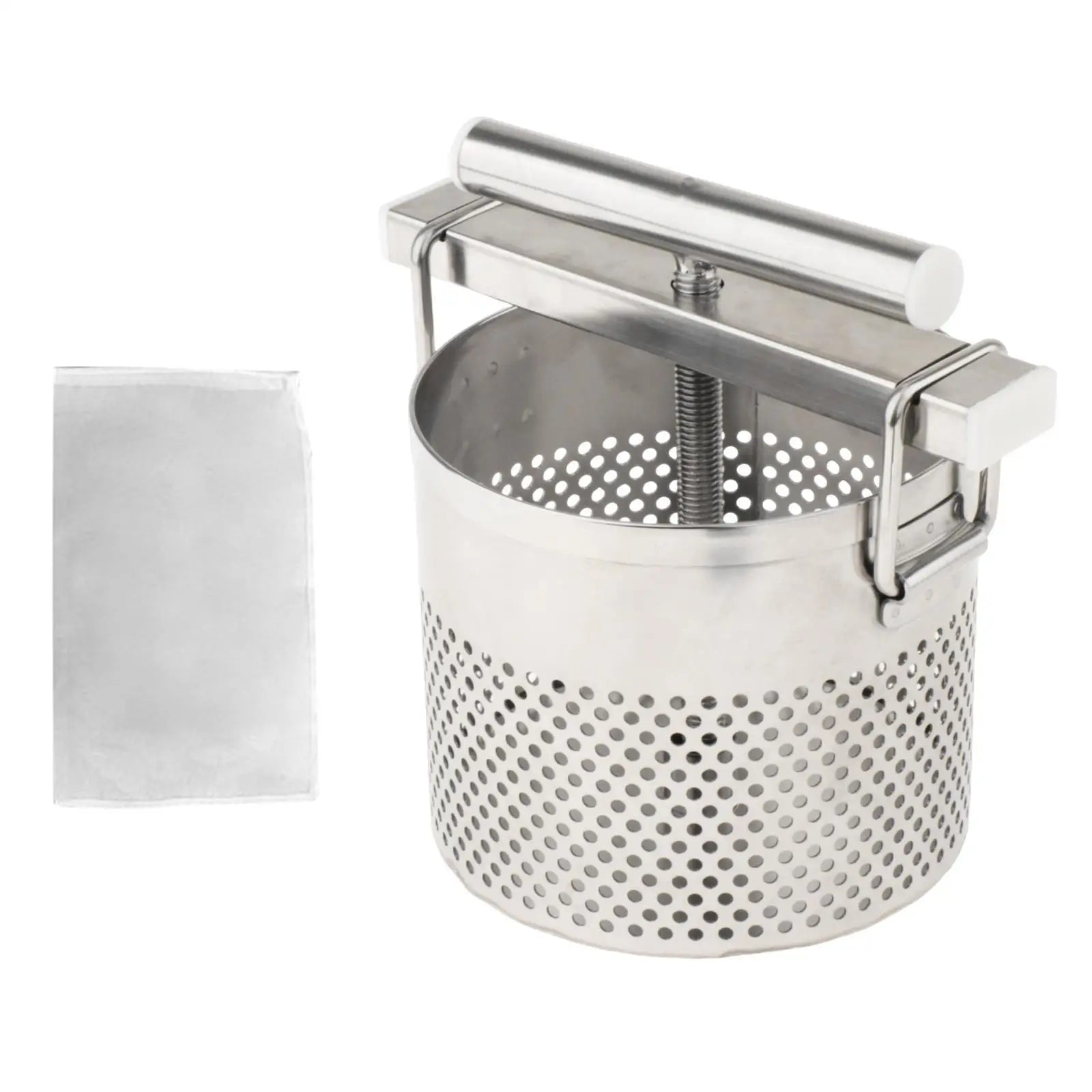 Vegetable Filling Squeezer Grape Fruit Juicing Multifunctional Lard Press Water Drainer for Commercial Kitchen Home Spinach