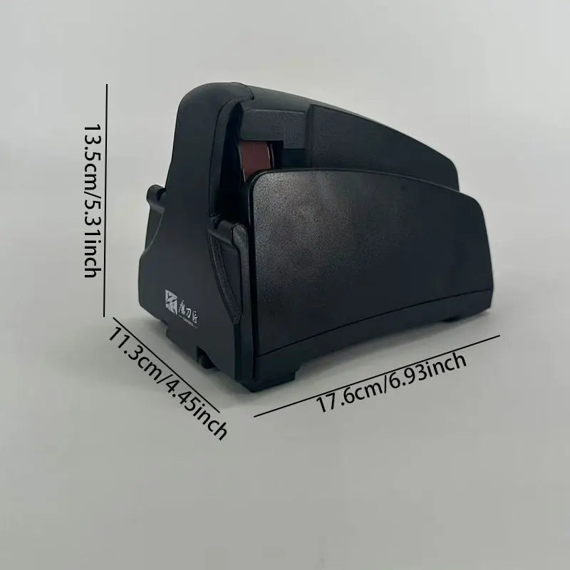 Kitchen Ceramic Knife Sharpening Tool TAIDEA TG2002, Belt Grinding Electric Sharpener with Diamond Steel Sharpening Slot