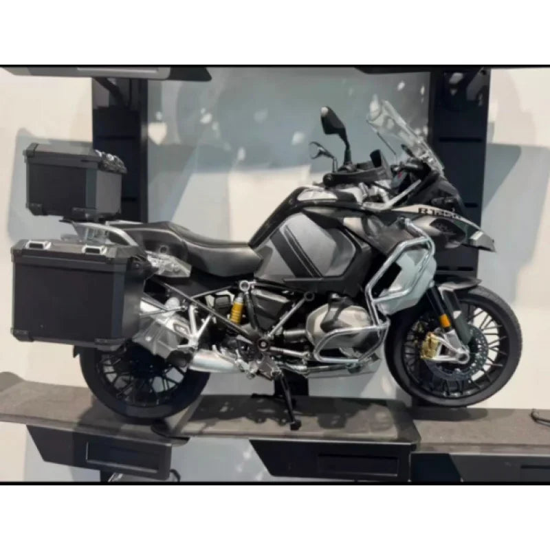 For BMW R1250 GS ADV 1:6 Alloy Metal Diecast Motorcycle Model High Simulation Home Ornaments Collection Hobby Gift